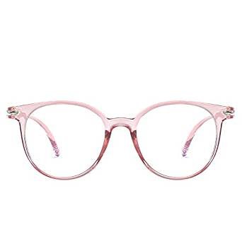 Neutral fashion cat-eye glasses round glasses and non-prescription clear lens glasses frame