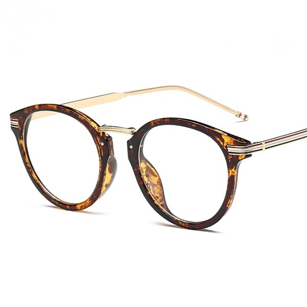 Retro metal rings of the spectacle frame the spectacle frame myopic prescription eyeglass frame Glasses Women Men