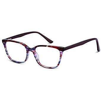 Women glasses frame upgrades and unique color transparent lens